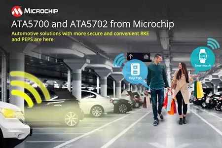 Microchip推出超低功耗汽車門禁解決方案，可用于智能鑰匙和可穿戴設(shè)備